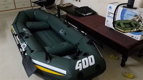 Jilong Fishman Ii Sport Inflatable Boat Out Of Box Review Youtube