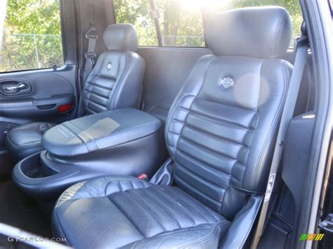 2001 Ford F150 Harley-Davidson SuperCrew Interior Color Photos | GTCarLot.com