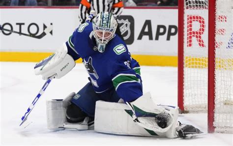 Canucks' Thatcher Demko Out for Six Weeks - yoursportspot.com