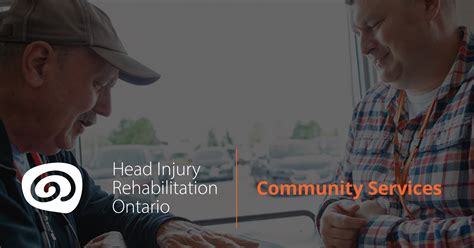 Community Services Head Injury Rehabilitation Ontario