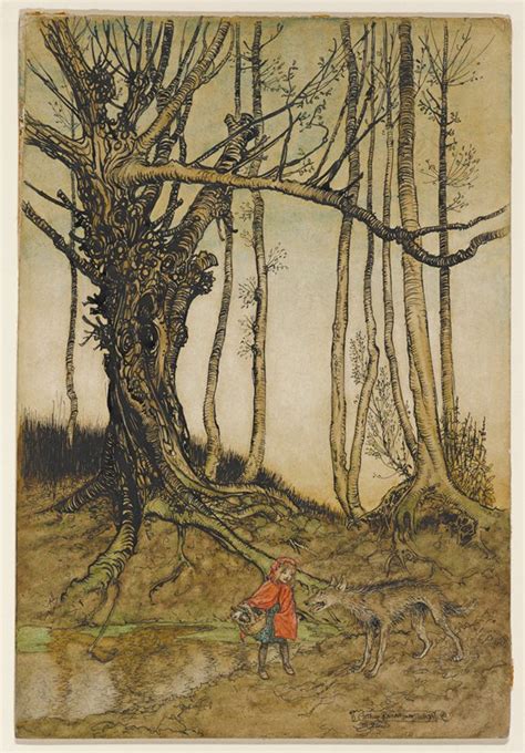 Little Red Riding Hood, Arthur Rackham | Mia