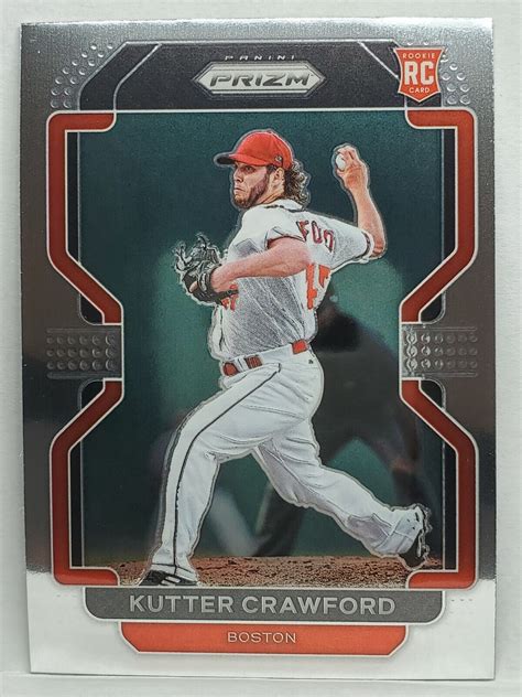 2022 Panini Prizm Baseball Rookie Kutter Crawford Boston Red Sox EBay