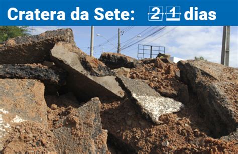 Pe As Para Obra Da Cratera Da Sete Come Am A Ser Produzidas Regi O