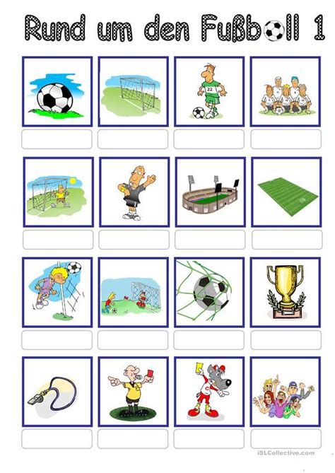 Fußball Bildwörterbuch 1 Bildwörterbuch Fussball Wörterbuch