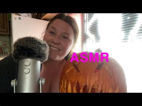 ASMR Pumpkin Tapping Scratching With Extra Long Nails YouTube