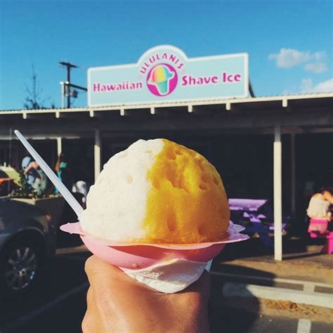 Ululanis Hawaiian Shaved Ice Maui Hawaii Hawaii On A Map