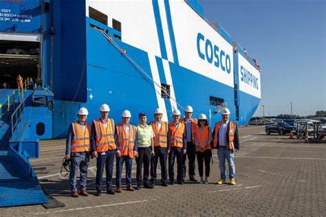 COSCO Shipping Car Carriers Starts Test Shipment With RoRo Car Carrier