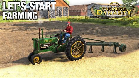 LET S START FARMING Farmer S Dynasty Ep 4 YouTube