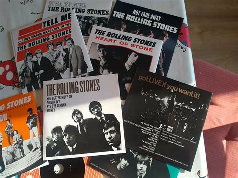 The Rolling Stones Singles 1963 1965 12 Cd Box Set Mint 28 Page Promotion Eps Ebay