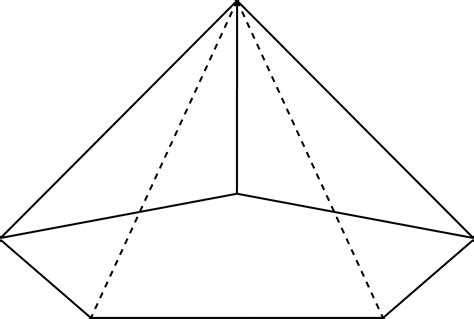 Piramide De Base Pentagonal Quantas Faces Arestas E Vertices BRAINCP