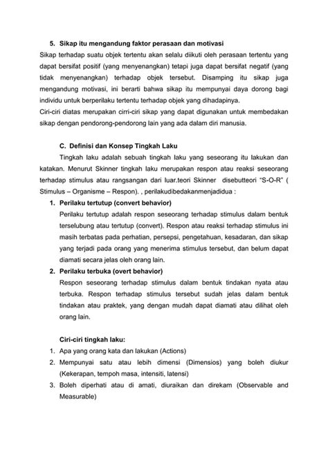 Psikologi Sosial Makalah Sikap Pdf