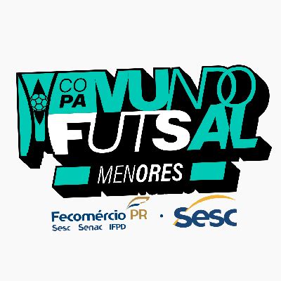 Copa Mundo Do Futsal Sesc Menores Mais De Das Vagas Preenchidas