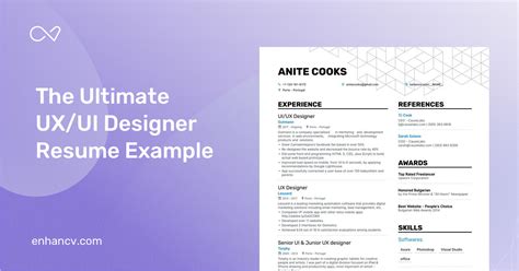 Uxui Designer Resume 8 Step Guide To Get Hired