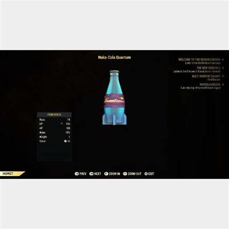 Aid 5k Nuka Cola Quantum Game Items Gameflip