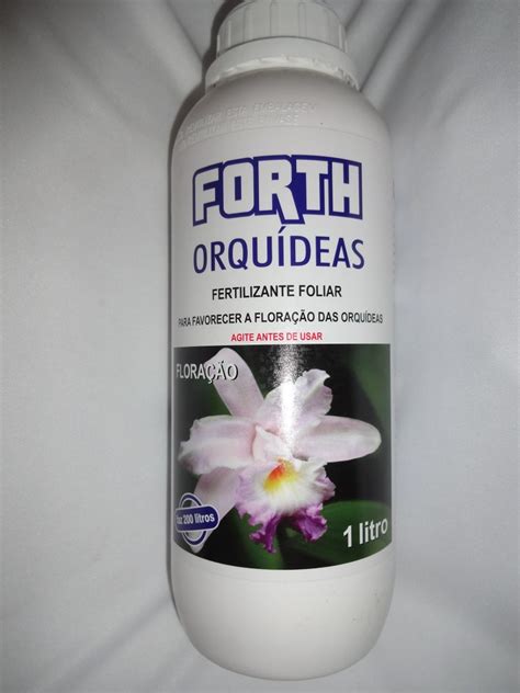 Forth Orquídeas Floração Adubo Fertilizante Foliar 1l R 45 99 em