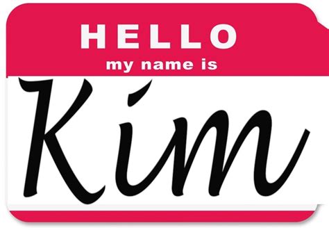 Crafty Southern Mama Hello My Name Is Kim