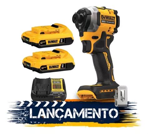 Parafusadeira De Impacto 20v Dcf850 Brushless Dewalt Atomic