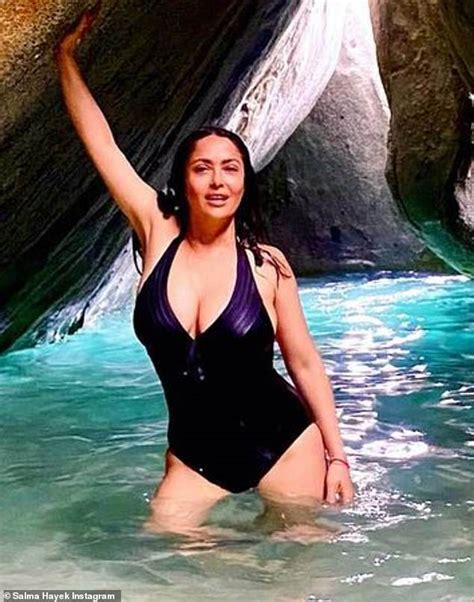 Salma Hayek 55 Puts Her Killer Curves On Full Display In An Eye