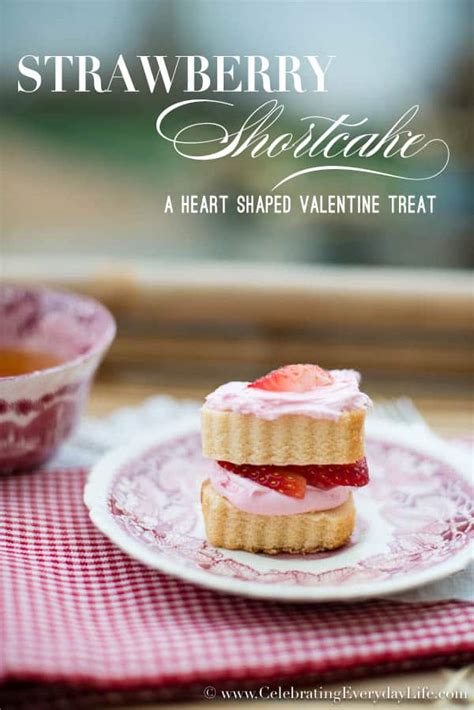 Easy No Bake Valentine Strawberry Shortcake Recipe