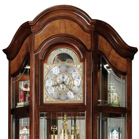 Howard Miller Majestic Ii Curio Grandfather Clock Grandfather