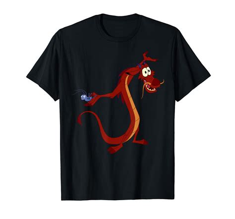 Disney Mulan Mushu Dragon And Cri Kee Cricket T Shirt Walmart