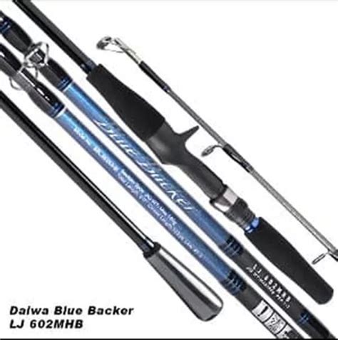 Jual Daiwa Blue Backer LJ 602MHB PE1 3 180cm Joran Light Jigging Over