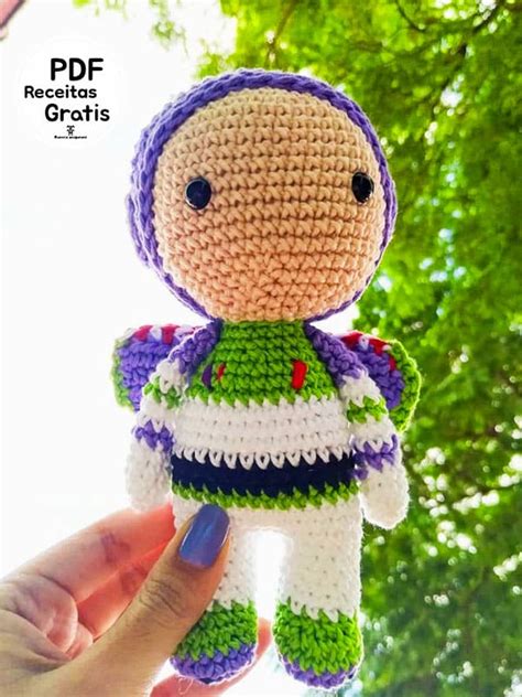 Bonitinho Lightyear Boneca De Croche Amigurumi Receita Pdf