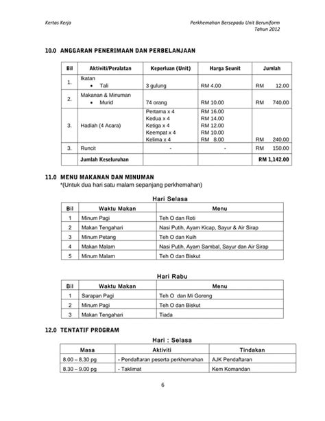 Kertas Kerja Camping 2012edit Pdf