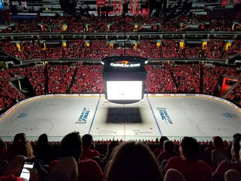 The Capital One Arena tonight. : r/hockey