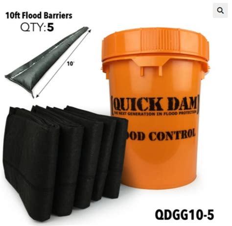 QDGG10 5 QUICK DAM GRAB GO KITS 10FT 5