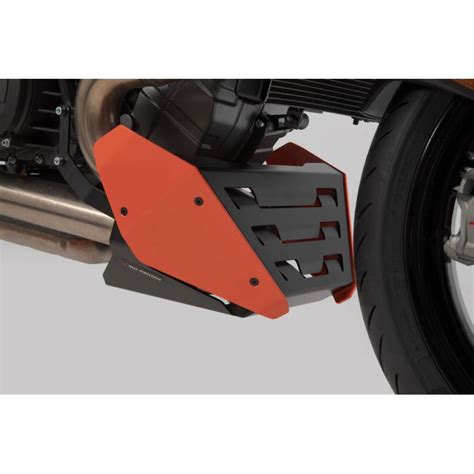 Sabot Moteur Urbain Orange Noir KTM 1290 Super Duke R 19