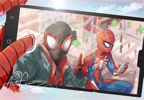 Artstation Spiderman Fanart Compilation