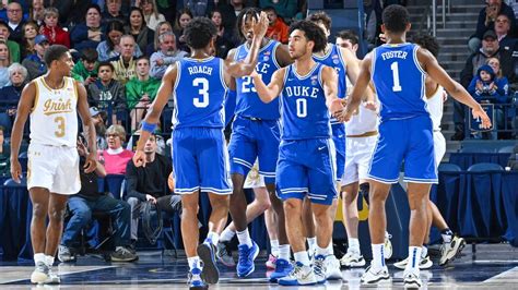 Duke Vs Notre Dame College Basketball Final Score Recap Durham