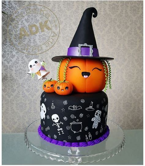 Cute Pumpkin Cake Halloween Cakes Halloween Birthday Cakes Halloween Treats