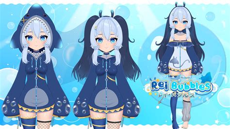 Rei Vtuber On Twitter Hi My Name Is Rei Bubbles Im A