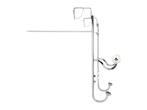 Interdesign York Over Shower Door Towel Rack Bags Shipped Free At Zappos