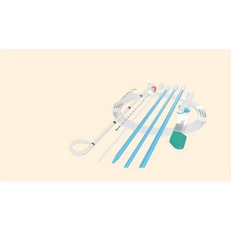 Silicone Denssicath Multi Purpose Drainage Catheter Set Pigtail At Rs