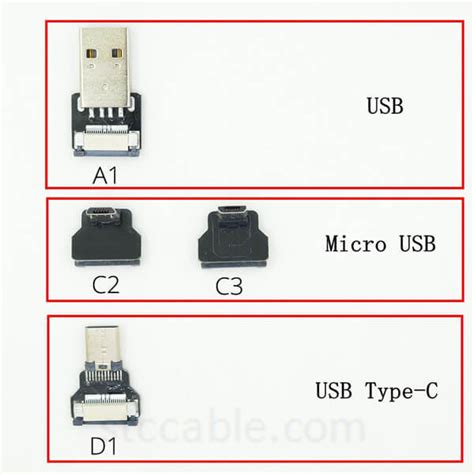 Renewable Design For 40pin Ide Cables Custom Micro Usb Up Angle To Usb 31 Type C Male Ffc Fpv