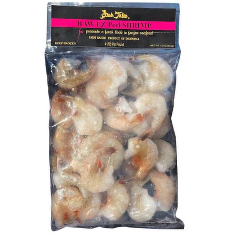 Fish Tails Raw Ez Peeled Shrimp Frozen