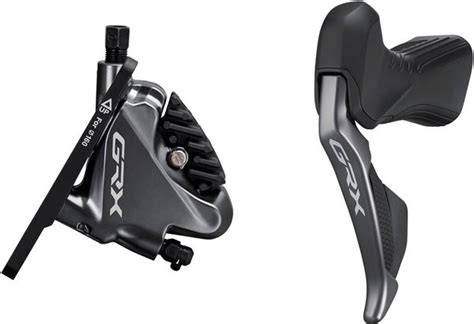 Shimano Grx Br Rx810 St Rx815 Flat Mount Hydraulic Disc Brake And Dual Control Lever Bushtukah