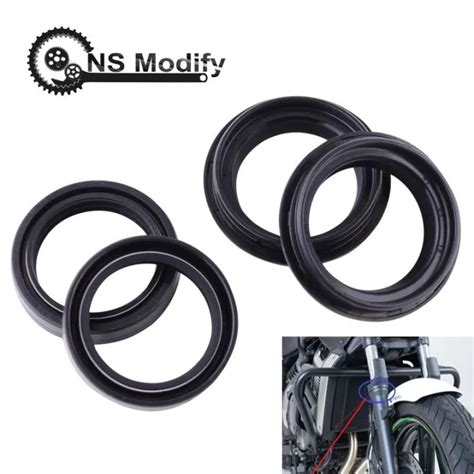 Ns Modify X X Motorcycle Front Fork Damper Oil Seal And Dust Seal