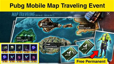 Map Traveling Pubg Map Traveling Event In Pubg Mobile Explained