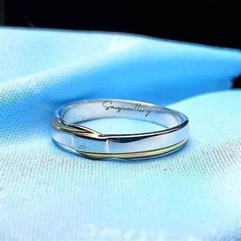 Jual Cincin Palladium Pria Nikah Perak Platinum Emas Lamaran Kawin