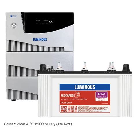 120 Ah Luminous Cruze 5 2KVA UPS Combo At Rs 82500 In Bengaluru ID