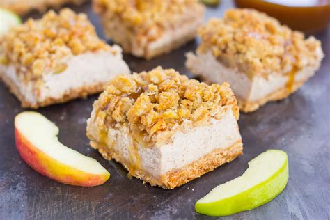 Caramel Apple Cheesecake Bars Pumpkin N Spice