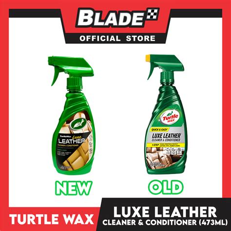 Turtle Wax Luxe Leather Cleaner And Conditioner T 363a 473ml Bladeph