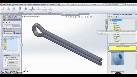 Video Tutorial Barrido Barrer Sweep Solidworks Youtube