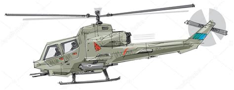 Military helicopter - cartoon Stock Vector Image by ©iralu1 #88310304