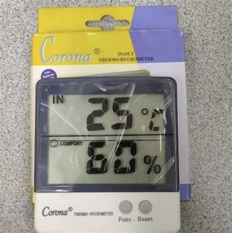 Jual Thermo Hygrometer Corona Gl Pakai Kabel Padi Umkm