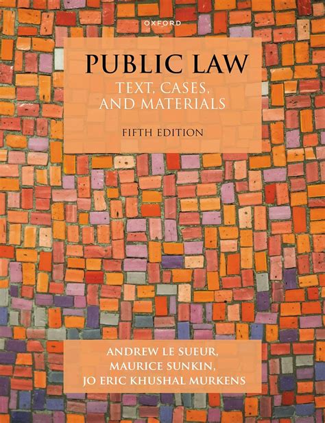 Amazon Public Law Text Cases And Materials Sueur Andrew Le